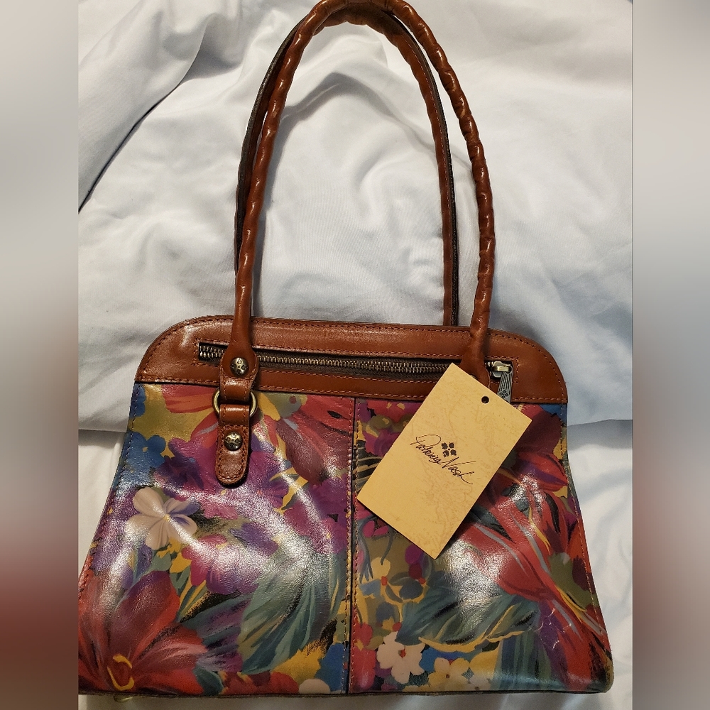 Patricia Nash Leather Gracchi Bag Gem